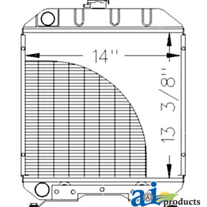 NH2409    Radiator---Replaces SBA310100610